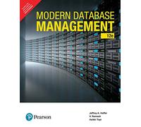Modern Database Management by Pearson