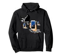 Modern Day Titanic Disaster - Cellphones Social Media Funny Pullover Hoodie