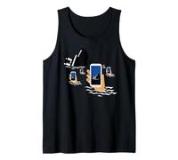 Modern Day Titanic Disaster - Cellphones Social Media Funny Tank Top