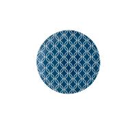 Modern Deco Small Plate Blue Seconds -