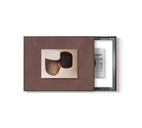 Modern Decorative Fuse Box Cover Cabinet Crystal Porcelain Art Print Stylish Painterly Design for Living Room & Home Office Easy to Clean Black (23x17 in)