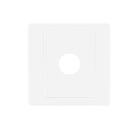 Modern Decorative Panel with Wire Concealer Contemporary Cover Plate Elegant Faceplate Suitable for 86 Type Outlet Cable Management Panel Furniture Hardware Cover Outlet Decoration Cable Wire Plate