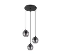Modern Design Smoked 3-Light Chandelier GL0584