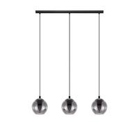 Modern Design Smoked 3-Light Chandelier GL0586