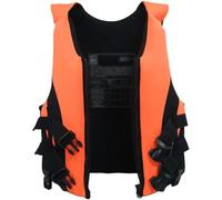 Modern Design Vest High Buoyancy, Adjustable Adults Swim Vest for Kayak, Sailing, Swimming, Watersports(Orange,M)