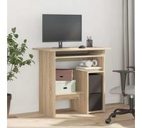 Modern Desk Home Office Computer Study Writing Desk Organiser Unit vidaXL