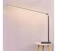 Modern Desk Lamp, Adjustable Long Arm Reading Lamp with 350° Light Angle, Wider Lighting Range for Home Office, Study, Bedroom, Beauty Salon