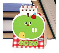 Modern Desktop Calendar - Fruit Themed Planner Monthly Page Design, Luminous Organization Tool, Desktop Display 2026, Functional Workstation Accessory | Enchanting