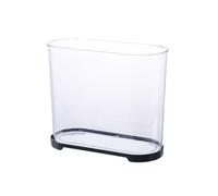 Modern Desktop Fish Tank HD Transparent Small Acrylic Aquarium Goldfish Tank Small Fish Breeding Tanks Desktop Display(Black,32cm*14.4cm*25cm)