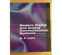 Modern Digital and Analog Communications Systems, reissued 3rd Ed.