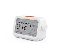 Modern Digital Hygrometer Thermometers With Tomato Work Timer LED Night Light Auto Date Tracking For Bedroom Study Use Indoor Temperature Humidity Monitor