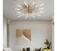 Modern Dimmable LED Ceiling Light 42" Recessed Lamp with Remote Control Adjustable 3000 6000K Perfect for Bedroom Living Room Dining Room Lighting Solutions