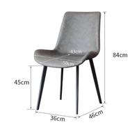 Modern Dining Chair Set of 2/4/6Thick Cushioned Kitchen & Living Room Chairs with Wooden Legs Elegant Dark Walnut & Green Design for Comfortable Home Dining Experience