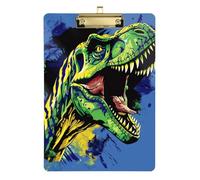 Modern Dinosaur Bulk Clipboard Letter Size Clear for Nurses Home Contractor Size 9 x 12