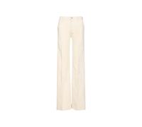 Modern Dojo Comfort Twill Flared Jeans - female - 7 For All Mankind - Wide Trousers - Beige - W30 - Trousers W30