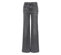 Modern Dojo High Rise Flared Jeans - female - 7 For All Mankind - Bootcut Jeans - Gray - W24 - Jeans W24