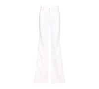 Modern Dojo Soleil Denim Jeans - female - 7 For All Mankind - Wide Trousers - White - W29 - Trousers W29