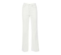 Modern Dojo Tailorless Sugar - female - 7 For All Mankind - Flare Jeans - White - W29 - Jeans W29