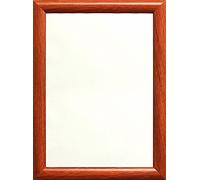 MODERN DOME SHAPE FRAMES WOOD FINISH PHOTO PICTURE POSTER FRAME MAHOGANY HOME OFFICE WORK GIFT PRESENT 11X9