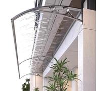 Modern Door Canopy Pult ning for Entryway Ga Balcony Rain Protect (80x210cm/32 x83) - & Ele Design