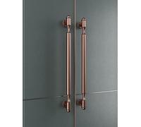 Modern Door Handle Hardware, Heavy-Duty Commercial Stainless Steel Push Pull Door Handle/Barn Door Pull Handles/Glass Pulls/Gold/120Cm/47.2In(Rose Gold-80Cm/31.5In)