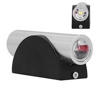 Modern Double Headed Wall Lamp LED Indoor Wall Light for Porch, Bedroom & Hallway (Green Light)