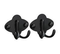 Modern Double Loop Hooks Rustproof Picture Hangers Stainless Steel Hanging Solution for Rental or Home Heavy Duty Wall Hooks