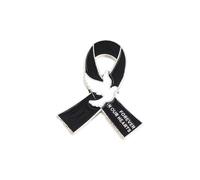 Modern Doves Ribbon Brooch Lightweight 3g Design Fundraiser Brooch for Social Causes and Fashion Accessorizing Appreciation Gift Pin