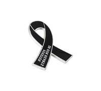 Modern Doves Ribbon Brooch Lightweight 3g Design Fundraiser for Social Causes and Fashion Accessorizing User Friendly