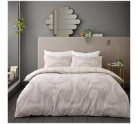 Danbury Geo Printed Duvet Cover Set Natural Double Size Bedding Set