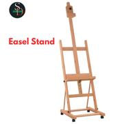 Modern Easel Stand Wooden Artist Floor Studio Easel Solid Beech Wood vidaXL