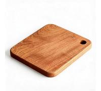 Modern Ebony Wood Serving Board Double Sided For Charcuterie Fruit Dessert Pizza Steak Elegant Presentation Brown Tray 24x20x2cm Kitchen Gadget