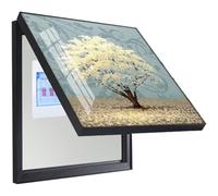Modern Electric Meter Box Cover, Decorative Panel Painting for Wall, Artistic Electrical Box Hiding Solution, Creative Home Decor, Utility Cover