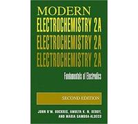 Modern Electrochemistry 2Ed Vol 2A Fundamentals Of Electrodics (Pb 2018)