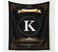 Modern Elegant Microfiber Throw Blanket Ultra Soft Raffined Luxury Ornate Scroll Pattern Letters Cozy Warm Lightweight Decorative Blanket Flannel Blanket for Bed 59in × 71in (150cm × 180cm)