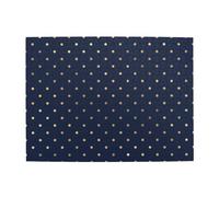 Modern Elegant Navy Blue Gold Polka Dots,500 Pieces Puzzles for Adults-Wooden Jigsaw Puzzle for Adults Elderly
