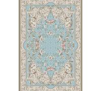 Modern Elegant Notebook Diary for Journaling & Writing | 150 pages | A5 lined notebook | ruled notebook | planner | stationary | school supply | persian rug print | Dairy | Blue colour |