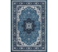 Modern Elegant Notebook Diary for Journaling & Writing | 150 pages | A5 lined notebook | ruled notebook | planner | stationary | school supply | persian rug print | Dairy | Blue colour | Notebook