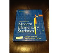 Modern Elementary Statistics
