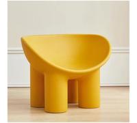 Modern Elephant Leg Sofa with Plush Cushion 33-Inch Comfortable Armchair for Living Room Bedroom Balcony Office - Stylish Yellow for Adults & Kids