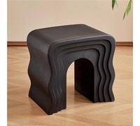 Modern End Table - Decorative Side Table for Living Room, Bedroom, Hallway, Versatile Stool for Home and Office Use