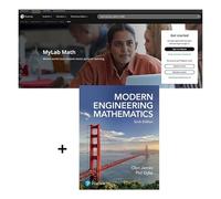 Modern Engineering Mathematics, Global Edition + MyLab Math with Pearson eText