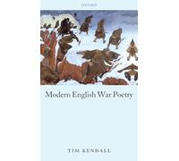 Modern English War Poetry by Tim Kendall (English) Hardcover Book