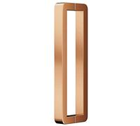 Modern Entry Door Handle Commercial Heavy Duty Sliding Glass Barn Door Handle, Modern Stainless Steel Entry Interior Exterior Door Pull Push Handle, Two Sided Mounted(Rose Gold,52.5cm/20.6in)