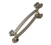 Modern Entry Door Handle Glass Wood Door Pull and Push Sliding Door Handle Two-Sided, Vintage Replacement Barn Door Handles Set, 40 60 80 120cm Long(Light Coffee,120cm(47.2in))