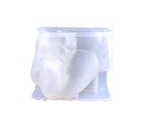 Modern Epoxy for Hydroponic Flower Pot Fist Shape Flower Plant Pot Silicone Mold Home Office Art Handmade Craft Tube Resin Molds