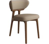 Modern Ergonomic Dining Chair Synthetic Leather Seat with Gold Legs Ideal for Kitchen Living Room Office & BedroomStylish Comfort & Support