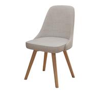 Modern Ergonomic Swivel Chair 360° Rotatable Padded Leather Seat for Living Room Dining Room Bedroom or Office Stylish Beige Accent Furniture
