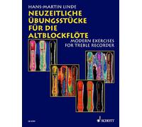 Modern Exercises for Treble Recorder - treble recorder - intermediate - (sheet music) - (ED 4797)