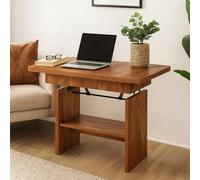 Modern Extendable Coffee Table Janek 116 -156 Cm Pvc Veneer Living Room Table Antique Oak